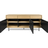 TemaHome Lime Sideboard | Oak / Pure Black 193093-LIME