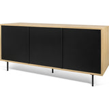 TemaHome Lime Sideboard | Oak / Pure Black 193093-LIME