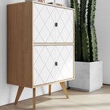 TemaHome Niche Cupboard | Oak / Pure White 9500.402692
