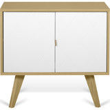 Temahome Brigitte Small Sideboard | Oak/Pure White