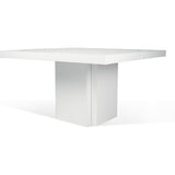 TemaHome Dusk 130 Dining Table | High Gloss White 9500.612602