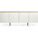 TemaHome Edge Sideboard | Pure White / Oak 9500.621697