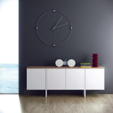 TemaHome Edge Sideboard | Pure White / Oak 9500.621697