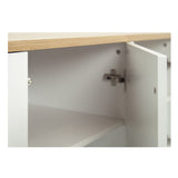TemaHome Edge Sideboard | Pure White / Oak 9500.621697