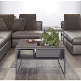 TemaHome Sigma Coffee Table | Oxide Ceramic / Black 179042-SIGMA