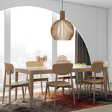 Temahome Utile Dining Table | White Marble/Oak