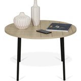 Temahome Ply Coffee Table | Light Oak/Black