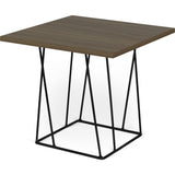 Temahome Helix Coffee & Side Table | Walnut / Black