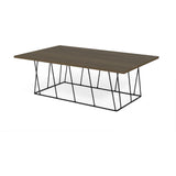Temahome Helix Coffee & Side Table | Walnut / Black