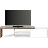 TemaHome Move Tv Table | Walnut / Pure White 164044-MOVE