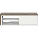 TemaHome Move Tv Table | Walnut / Pure White 164044-MOVE