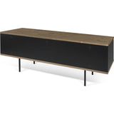 TemaHome Dixie TV Table | Walnut / Pure Black 9003.639289