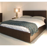Temahome Aurora King Bed with Mattress Support | Chocolate