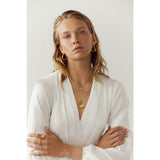 Awe Inspired Snake Charm Necklace | Cable Chain