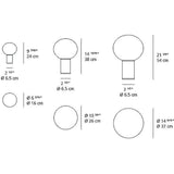 Artemide Laguna Table Light | 18W E26 GOLD
