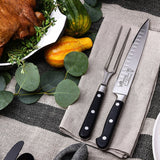 Messermeister Meridian Elite Kullenschliff Carving Set | 2 Piece