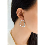 Awe Inspired Triangle Hoop Earrings
