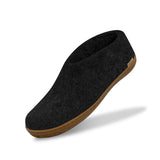 Glerups The Shoe with Natural Rubber Sole | Honey Charcoal
