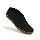Glerups The Shoe with Natural Rubber Sole | Honey Charcoal