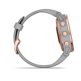 Garmin Fenix 6S Sapphire GPS Smartwatch Rose Gold - Gray Band, 010-02159-20