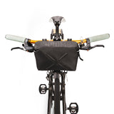 Chrome Helix Handlebar Bag | Black
