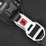 Chrome Citizen Medal Messenger Bag | Black/Silver