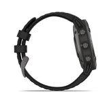 Garmin Fenix 6 Sapphire GPS Smartwatch Gray - Black Band, 010-02158-10