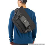 Chrome Mini Metro Messenger Bag | Navy Blue