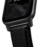 Nomad Traditional Apple Watch Strap | Black Leather/Black Hardware