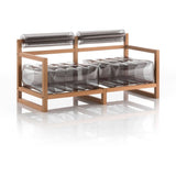 Mojow Eko Yoko Sofa Wood Frame Mattress Crystal