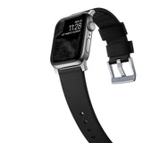 Hello Nomad Active Apple Watch Strap Pro 44mm / 42mm | Black Leather