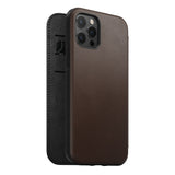 Nomad Rugged Folio Leather Case iPhone 12 Pro