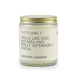 Anecdote Candles Glass Jar Candle | Old Flame