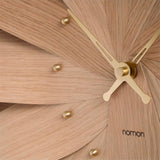 Nomon Brisa Oak X-Large Clock | Body in Oak Wood