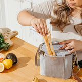 SoYoung Ink Splatter Petite Lunch Poche