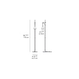 Artemide Vigo Floor Light 10W Black