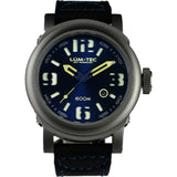 Lum-Tec 600M-2 Abyss Watch | Leather Strap