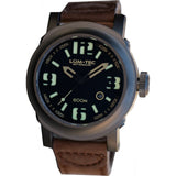 Lum-Tec 600M-3 Abyss Watch | Leather Strap