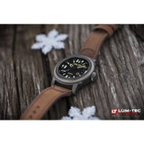 Lum-Tec 600M-3 Abyss Watch | Leather Strap