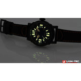 Lum-Tec 600M-4 Abyss Watch | Leather Strap
