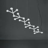 Artemide Net Suspension Linear Ceiling LED Light | 30W 3000K DIM 0-10V UNV EXT 15FT