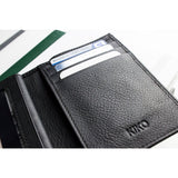Kiko Leather Slimfold Passcase Wallet