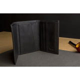 Kiko Leather Trifold Wallet