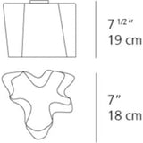 Artemide Logico Micro Single Max Ceiling Light | 60W E12 120V Grey/White