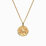 Awe Inspired Mini Medusa Necklace | Standard Saturn Chain