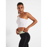 Koral Kalea Marlow Crop Top | White