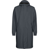 RAINS Waterproof Fishtail Parka Raincoat