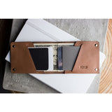 Kiko Leather Unstitched Leather Billfold Wallet