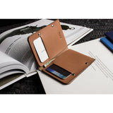 Kiko Leather Unstitched Leather Twofold Wallet