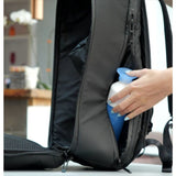 Dun Nylon Canvas Travel Pack | Black